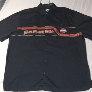 Vintage Harley Davidson Casual Shirt